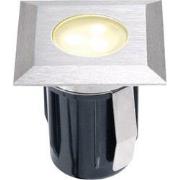 Garden lights atria white inbouwspot 12 v 10 lm 0.5 w 3000 k