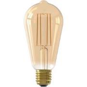 LED volglas LangFilament Rustieklamp 220-240V 3.5W 250lm E27 ST64, Gou...