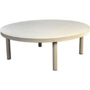 Hoshi coffee table oval aluminium salix