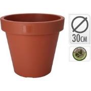 Bloempot ek rond 30 cm