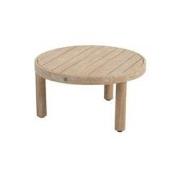 Sem salontafel brushed teak 60 cm dia. H32 cm 4SO