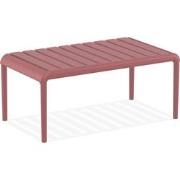 Lage tafel SIDONY XL rood