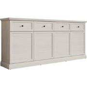 Meubella Dressoir Leroy - Wit eiken - 193 cm