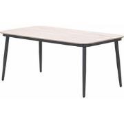 Garden Impressions Lagan lounge dining tafel 160x90 cm - light teak vi...