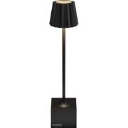 Sompex | Tafellamp Dennis | Zwart | Accu | Dimbaar