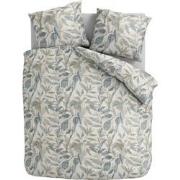 Microvezel Dekbedovertrekset Muted Vines - Groen - 135x200 + 1*80x80 c...