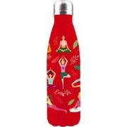 bottle 0,5 ltr double isolated 'YOGA'