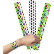 Decopatent 36 STUKS Voetballers Klaparmbandjes - Uitdeelcadeaus - Klap...