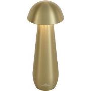 Villeroy & Boch tafellamp MODENA | 21 cm| Geborsteld goud | op accu / ...