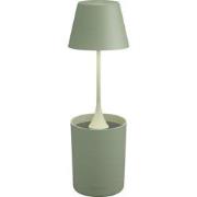 Sompex tafellamp | PEEKY | Olijf groen | Oplaadbaar | Accu De nieuwe P...