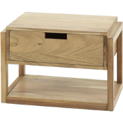 AnLi Style Nachtkastje 1L houten frame zwevend