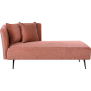 Beliani RIOM - Chaise longue-Rood-Polyester