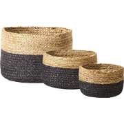Beliani JABAR - Mand-Natuurlijk-Jute