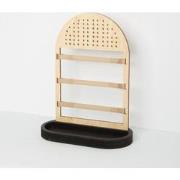 Houten sieradenrekje