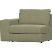 vtwonen Family 1-Zits Bank Element  Arm Links - Polyester - Groen