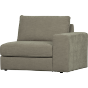 vtwonen Family 1-Zits Bank Element Arm Rechts - Grijs - 85x115x98