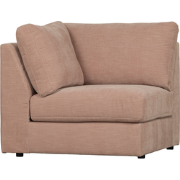 vtwonen Family Hoek Bank Element - Polyester - Roze