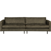 BePureHome Rodeo Classic 3-Zitsbank - Eco-leder - Army - 83x275x88