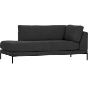 vtwonen Couple Lounge Bank Element Links - Polyester - Donkergrijs