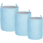 Beliani ARCHA - Wasmanden-Blauw-Polyester
