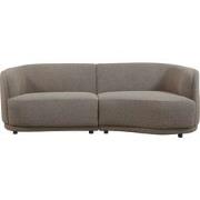 Tower living Leicester Bench Round Right 2,4 - Taupe