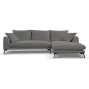 Tower living nottingham 2,5-al + chaise r - Taupe