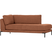 vtwonen Couple Lounge Bank Element Rechts - Polyester - Rust