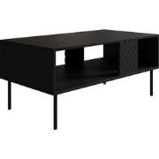 Meubella Salontafel Laguna - Zwart - 100 cm
