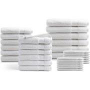 DoubleDry Hotel Handdoeken 30-delig Set - 100% Katoen 500 g/m2 - Zacht...
