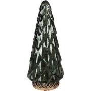 Clayre & Eef Kerstdecoratie met LED-verlichting Kerstboom Ø 11x24 cm G...