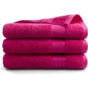 DoubleDry Hotel Badhanddoeken 70 x 140 cm – Set van 3 – 100% Katoen 50...