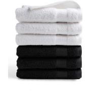 DoubleDry Hotel Handdoeken 50 x 100 cm – Set van 6 – 100% Katoen 500 g...