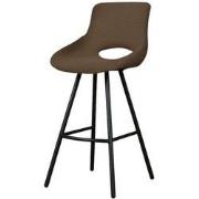 SIDD Campo barchair - Teddy Dark brown
