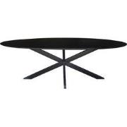 Livingfurn Oslo Black Oval 240 cm