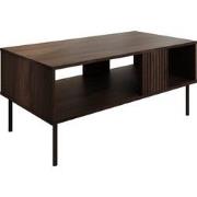 Meubella Salontafel Tartagal - Donkerbruin eiken - 100 cm