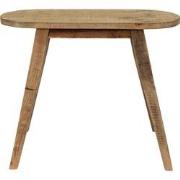 Clayre & Eef Plantentafeltje  49x20x41 cm Bruin Hout Ovaal Plantenstan...