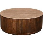 Salontafel Elan Travertin Walnoot - Giga Meubel