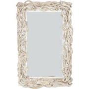 Fine Asianliving Rechthoekige Wandspiegel Solide houten Lianen Takken