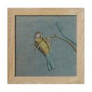 Fine Asianliving Schilderij Vogel Op Tak