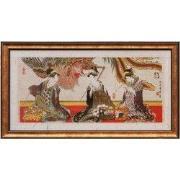 Fine Asianliving Japanse Schilderij van 3 vrouwen