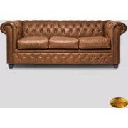 Chesterfield 3-zits bank Brighton FT Vintage C1060