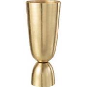 J-Line - Vaas Thor Aluminium Goud Large - 20x20x49cm
