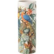 J-Line - Vaas Vlinders Dolomiet Mix Large - 14x14x40.5cm