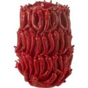 J-Line - Vaas Peppers Porselein Rood Extra Large - 34x33.5x45cm