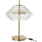 J-Line - Tafellamp Led Goud Metaal/glas Doorschijnend - 54x36x36cm