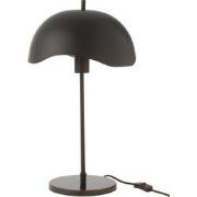 J-Line - Tafellamp Metaal/marmer Zwart - 30x30x56cm