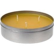 Citronella - Buitenkaars citroen - tuinkaars -Anti muggen kaars - geel