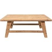 Clayre & Eef Salontafel  120x60x48 cm Bruin Hout Bijzettafel