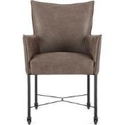 Benoa Eetkamerstoel Maastricht Donker bruin