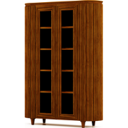 HSM Collection-Vitrinekast Tide 6 Deurs-140x45x200-Bruin-Mango